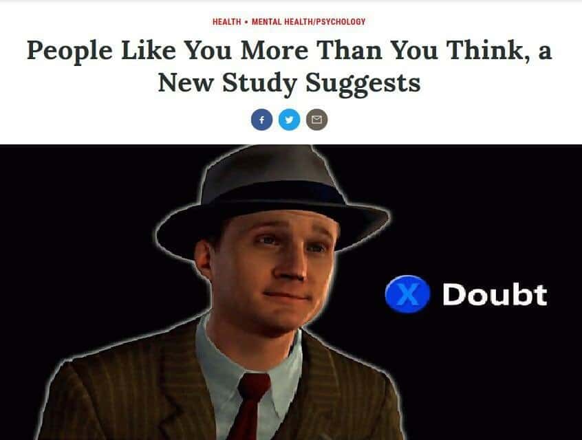 The 27 Best Press X To Doubt Memes From La Noire Strong Socials Funny Memes